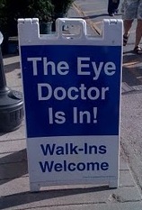 Eye Doctor Sign