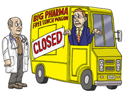 Big Pharma Free Lunch Wagon