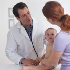 Child's doctor visit